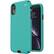 Alt View Zoom 16. Speck - Presidio Sport Case for Apple® iPhone® XR - Black/Dolphin Gray/Jet Ski Teal.