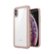 Angle Zoom. Speck - Presidio Show Case for Apple® iPhone® X and XS - Clear/Rose Gold.