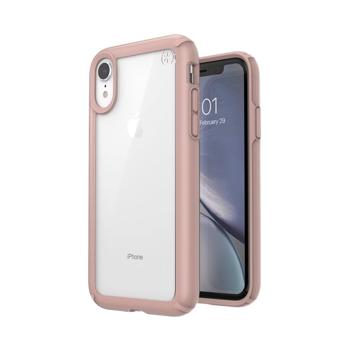 Speck - Presidio Show Case for AppleÂ® iPhoneÂ® XR - Clear/Rose Gold was $39.99 now $20.99 (48.0% off)