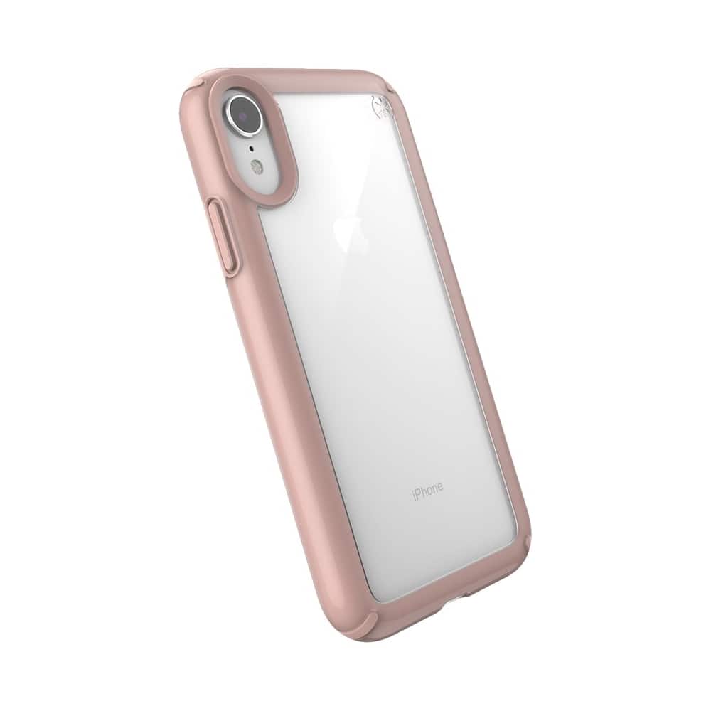 Best Buy Speck Presidio Show Case for Apple® iPhone® XR Clear/Rose Gold 1170706244