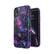Angle. Speck - Presidio INKED Case for Apple® iPhone® XR - Galaxy Floral/Cala Purple.