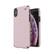 Angle. Speck - Presidio Pro Case for Apple® iPhone® X and XS - Vintage Purple/Meadow Pink.
