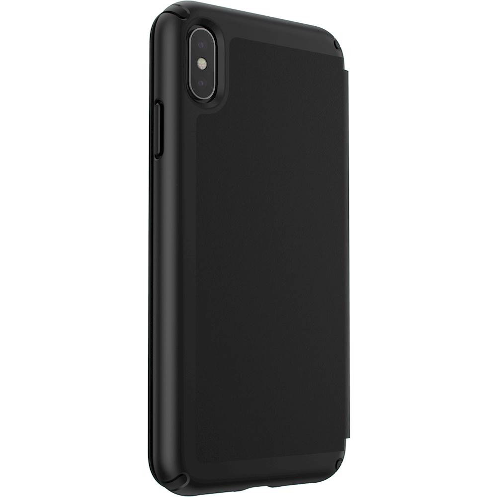 iPhone Xs Max Bond I, Black, Magnetic Wallet Folio Case by Caseco Inc