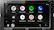 Alt View 22. JVC - 6.8" - Android Auto/Apple® CarPlay™ - Built-in Bluetooth - In-Dash Digital Media Receiver - Black.