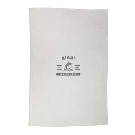 Logo Brands - Miami Marlins 54'' x 84'' Sweatshirt Blanket - Multicolor