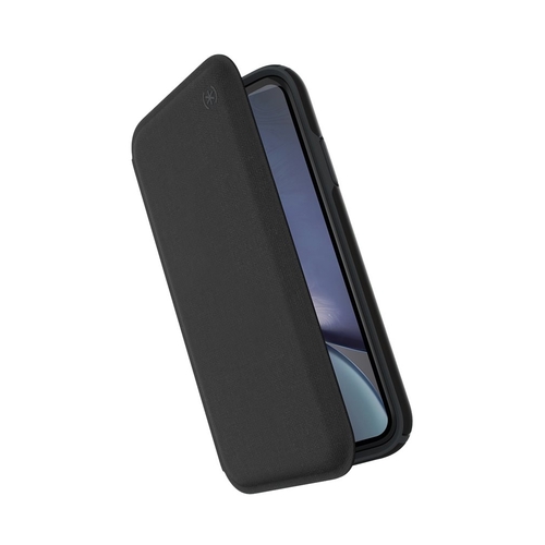 Speck - Presidio Folio Case for AppleÂ® iPhoneÂ® XR - Black/Slate Gray/Heathered Black was $44.99 now $23.99 (47.0% off)