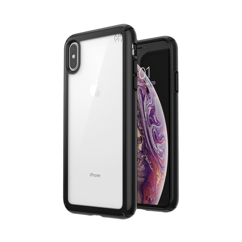 Speck - Presidio Show Case for AppleÂ® iPhoneÂ® XS Max - Black/Clear was $44.99 now $22.99 (49.0% off)