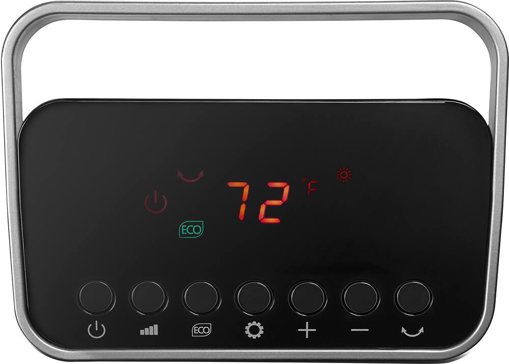 Angle. Insignia™ - Ceramic Tower Heater - White.