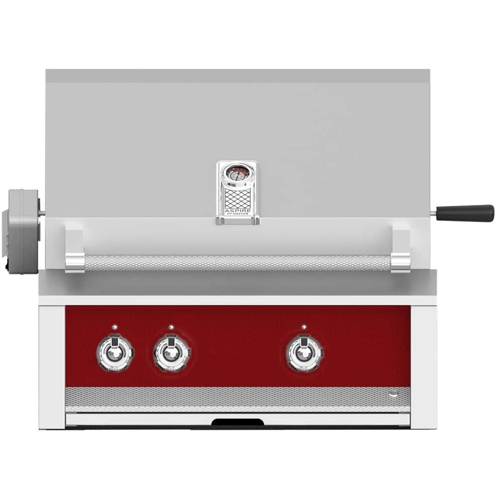 Angle View: Aspire by Hestan - By Hestan 30" Built-In Gas Grill - Matador