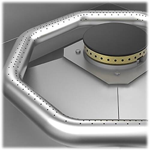 Alt View 12. Hestan - 24" Side Burner - Bora Bora.