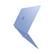 Alt View 13. iBenzer - Neon Party top/rear cover for 13" Macbook Air (A1932 with touch ID only) - Serenity Blue.