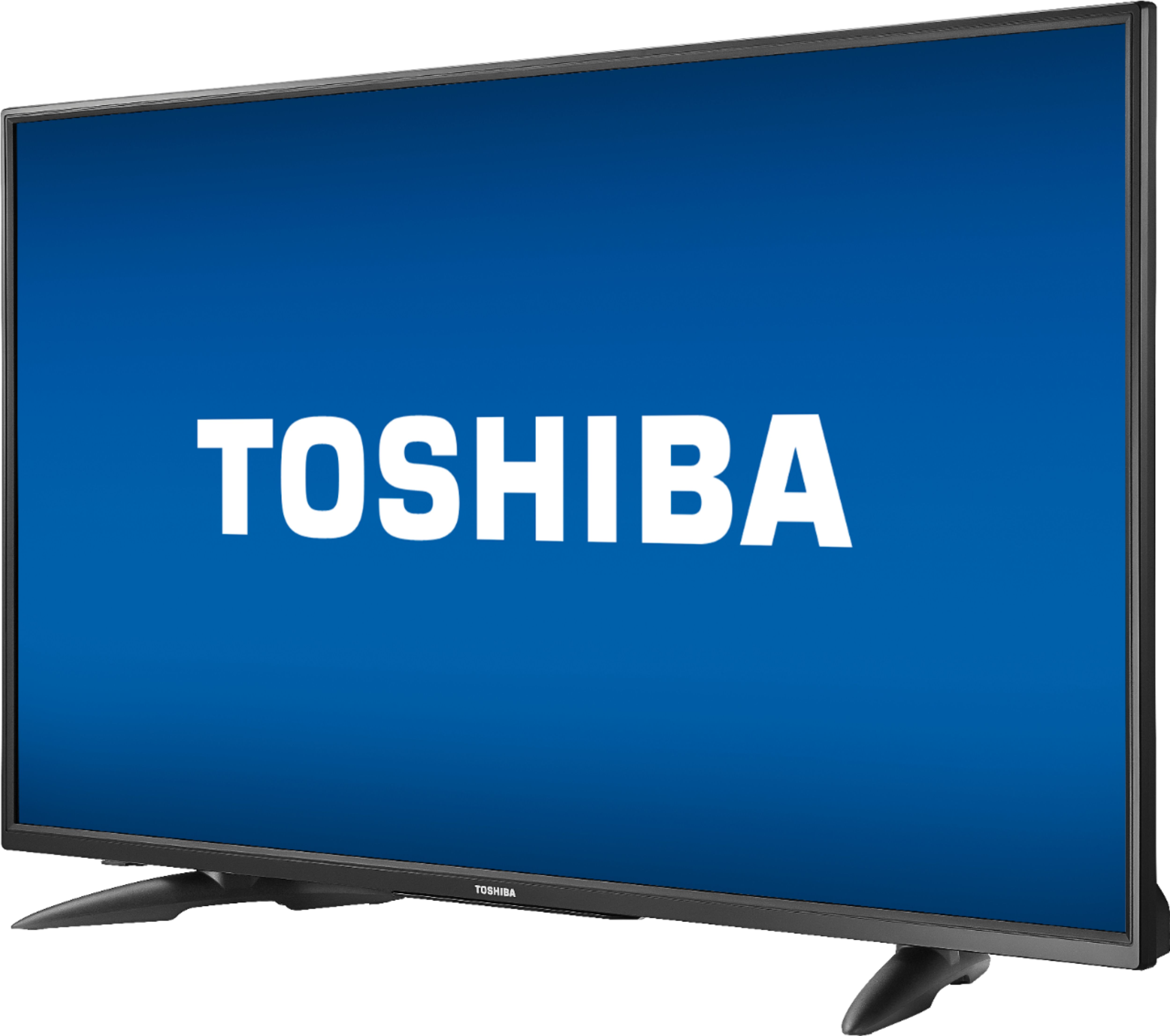 Left View: Toshiba - 43" Class LED 4K UHD Smart FireTV Edition TV
