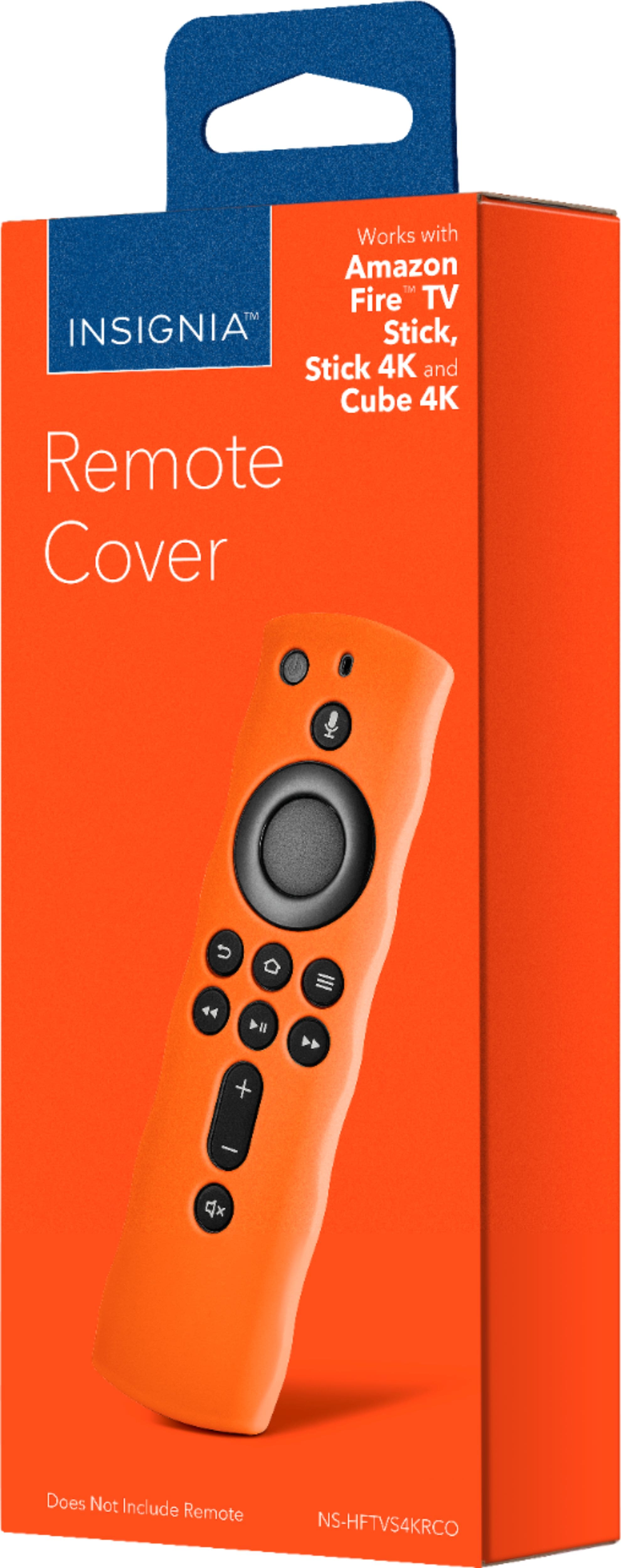 Insignia Fire Tv Stick And Fire Tv Stick 4k Remote Cover Orange Ns Hftvs4krco Best Buy