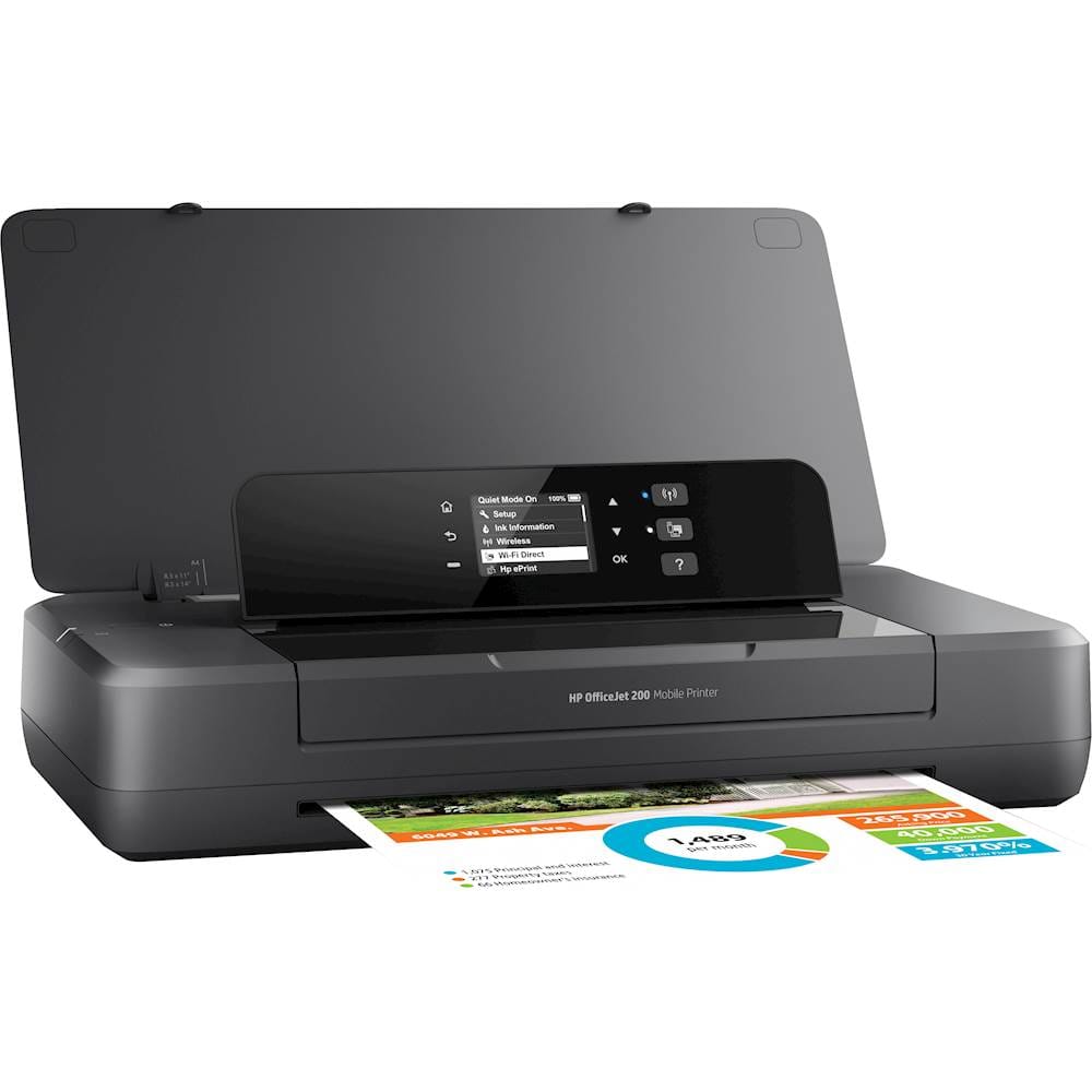 Customer Reviews: HP Refurbished OfficeJet 200 Mobile Inkjet Printer ...