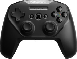 SteelSeries - Stratus Duo Wireless Gaming Controller for Windows, Chromebooks, Android, and Select VR Headsets - Black - Front_Zoom