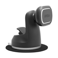 iOttie - iTap 2 Magnetic Universal Dash & Windshield Mount for Most Cell Phones - Black - Front_Zoom