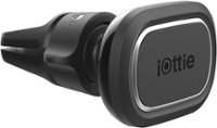 Angle Zoom. iOttie - iTap 2 Magnetic Universal Air Vent Car Mount for Most Cell Phones - Black.