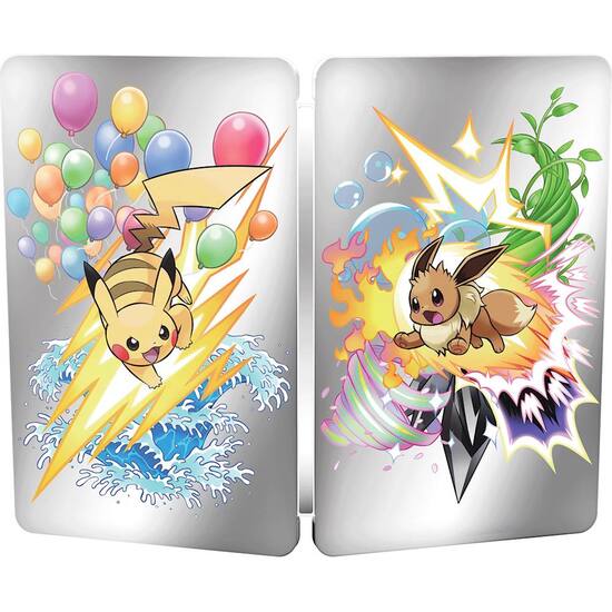 Steelbook Pokémon Lets Go Pikachu And Lets Go Eevee Case