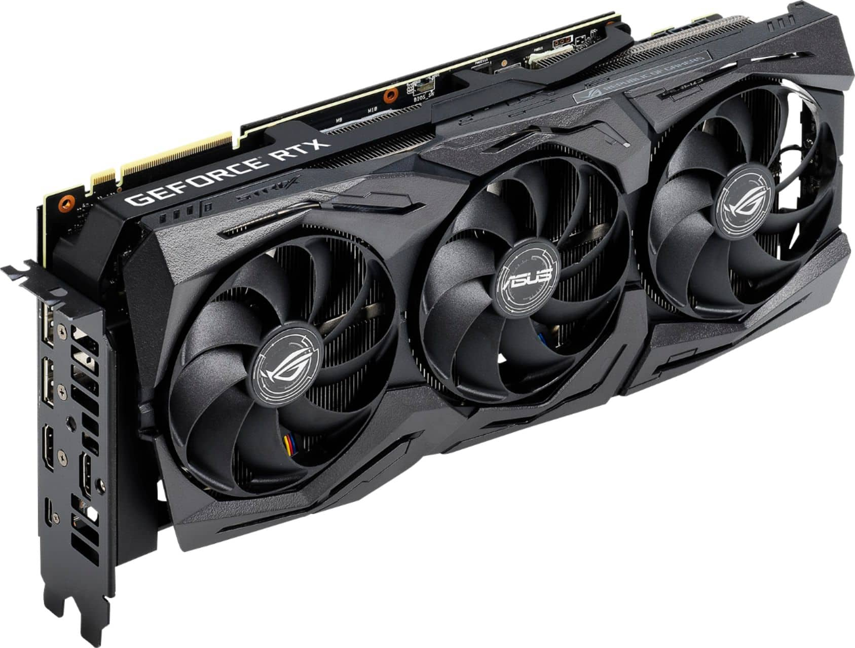 ASUS NVIDIA GeForce RTX 2080 OC Edition 8GB GDDR6 PCI Express 3.0 Graphics  Card Black ROG-STRIX-RTX2080-O8G-GAMING - Best Buy