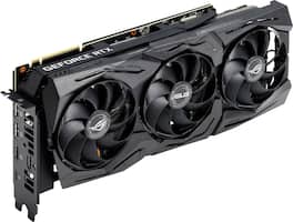 ASUS - NVIDIA GeForce RTX 2080 OC Edition 8GB GDDR6 PCI Express 3.0 Graphics Card - Black - Front_Zoom