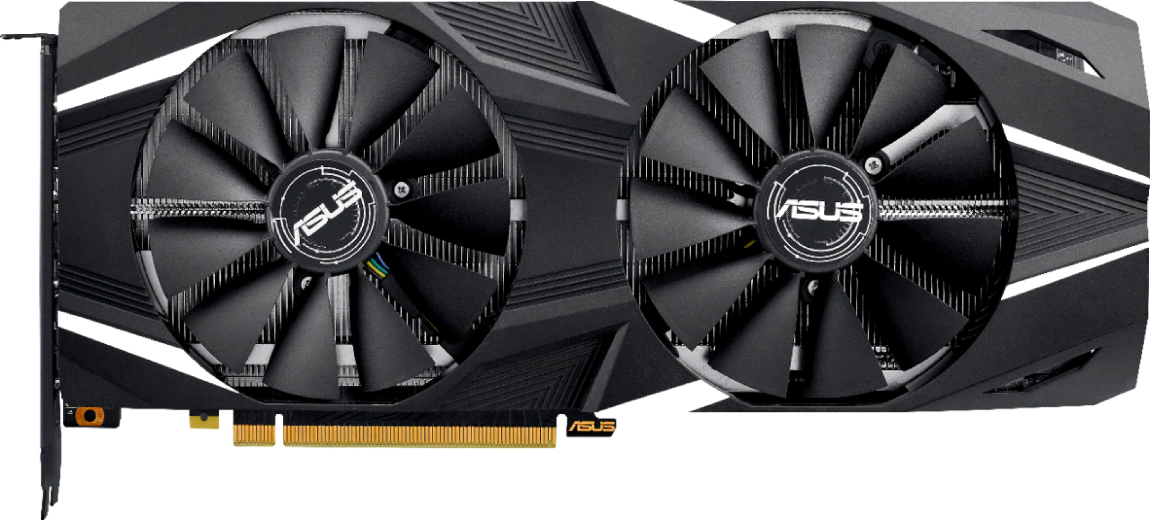 Best Buy: ASUS GeForce RTX 2080 OC Edition 8GB GDDR6 Express 3.0 Graphics Black/White DUAL-RTX2080-O8G