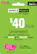 Front. Simple Mobile - $40 Prepaid Plan.
