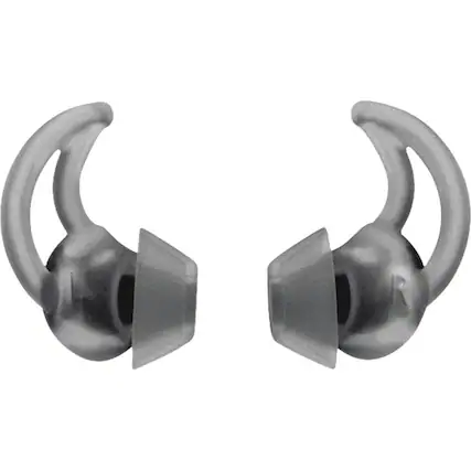 Front. Bose - StayHear+ Sport Tips Small (2-Pack) - Smoke.