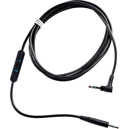 koken uitdrukking Noord Bose 4.67' 3.5mm Audio Cable Black BOSE QC25 HP MIC/REM- APPLE-BL - Best Buy