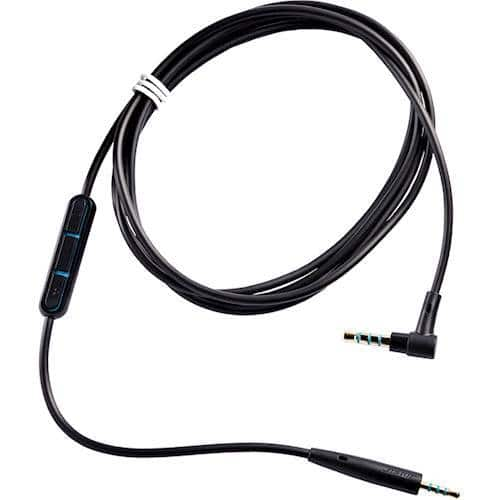 Bose 4 67 3 5mm Audio Cable Black Bose Qc25 Hp Mic Rem Apple Bl Best Buy