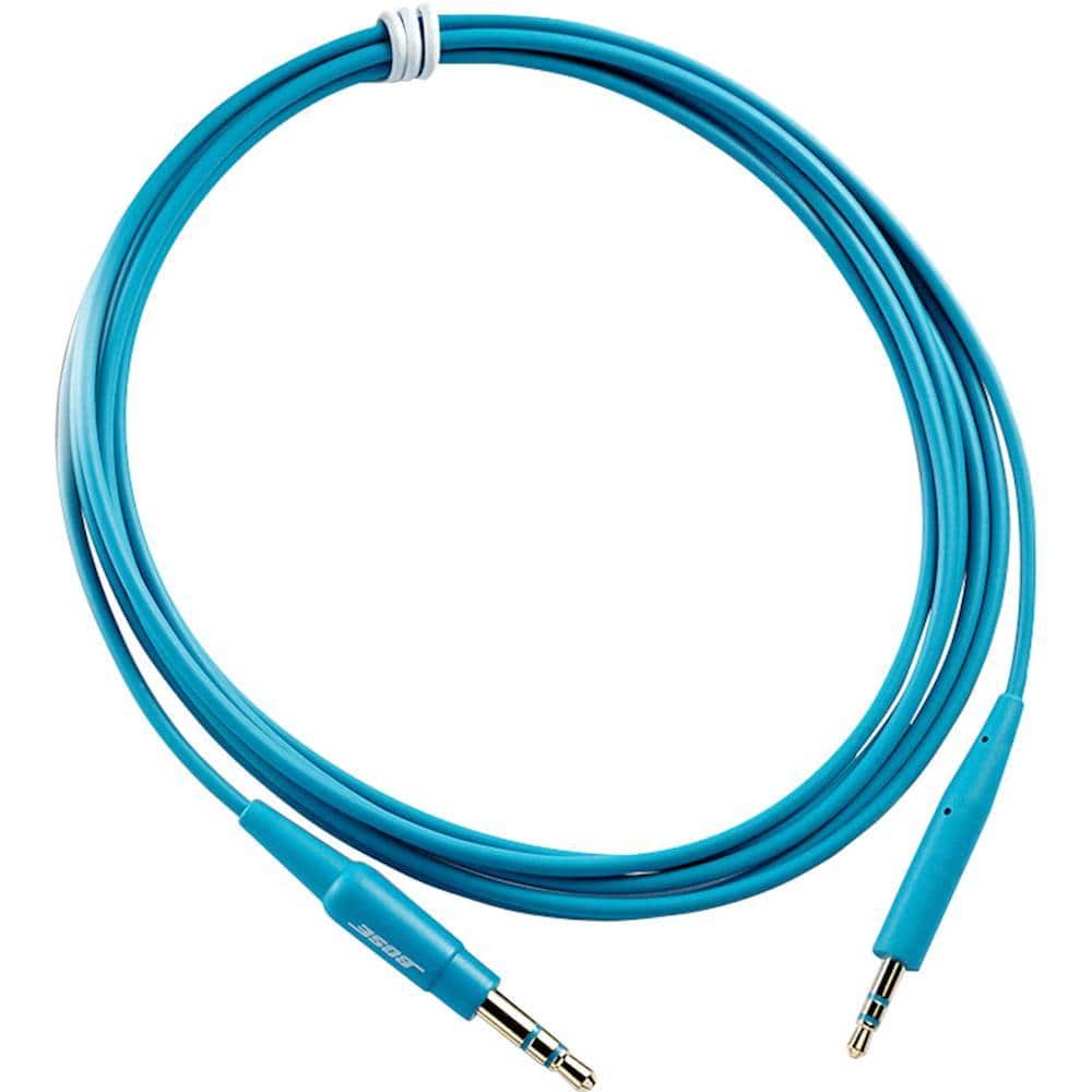 Bose - 2.67' 3.5mm Audio Cable - Aqua - Front_Zoom
