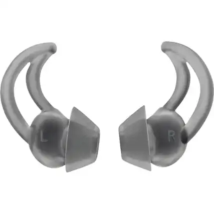 Front. Bose - StayHear+ Sport Tips Large (2-Pack) - Smoke.