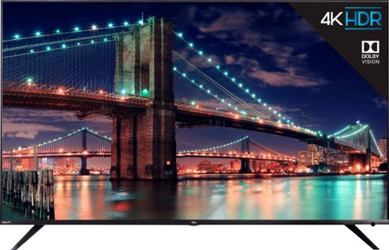 TCL - 75" Class - LED - 6 Series - 2160p - Smart - 4K UHD TV with HDR - Roku TV