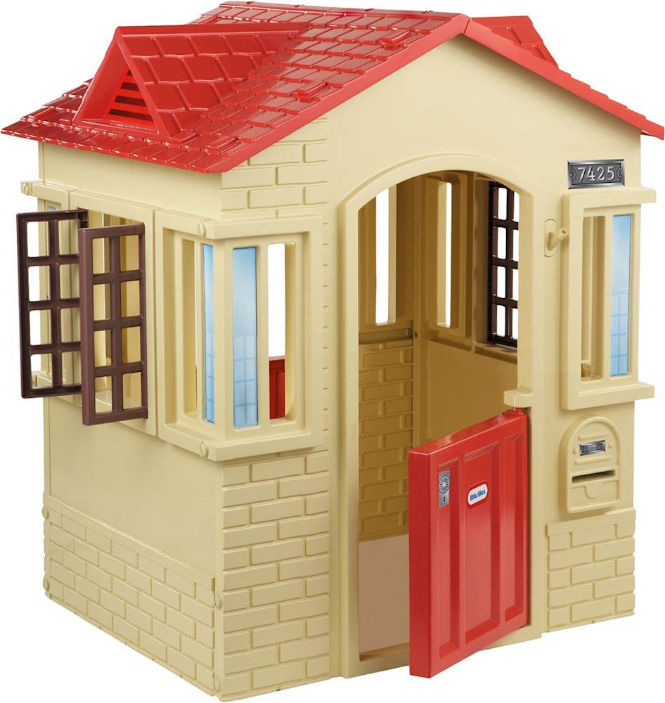 Angle View: Little Tikes - Cape Cottage Playhouse - Tan