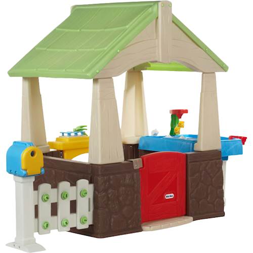 Angle View: Little Tikes - Deluxe Home & Garden Playhouse