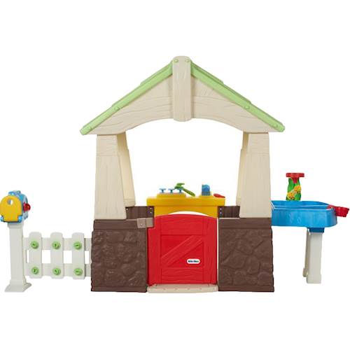 little tikes deluxe home and garden playhouse