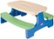 Alt View Zoom 11. Little Tikes - Easy Store Picnic Table with Umbrella - Blue/Green.