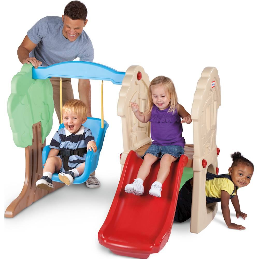 little tikes swing and slide best buy