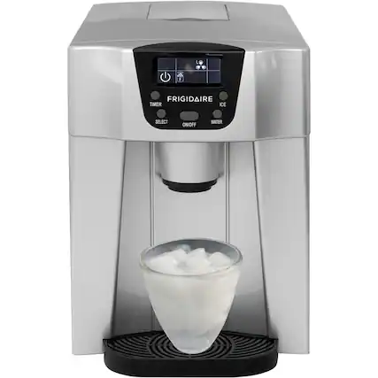 Alt View 11. Frigidaire - 11" 26-Lb. Icemaker - Silver.