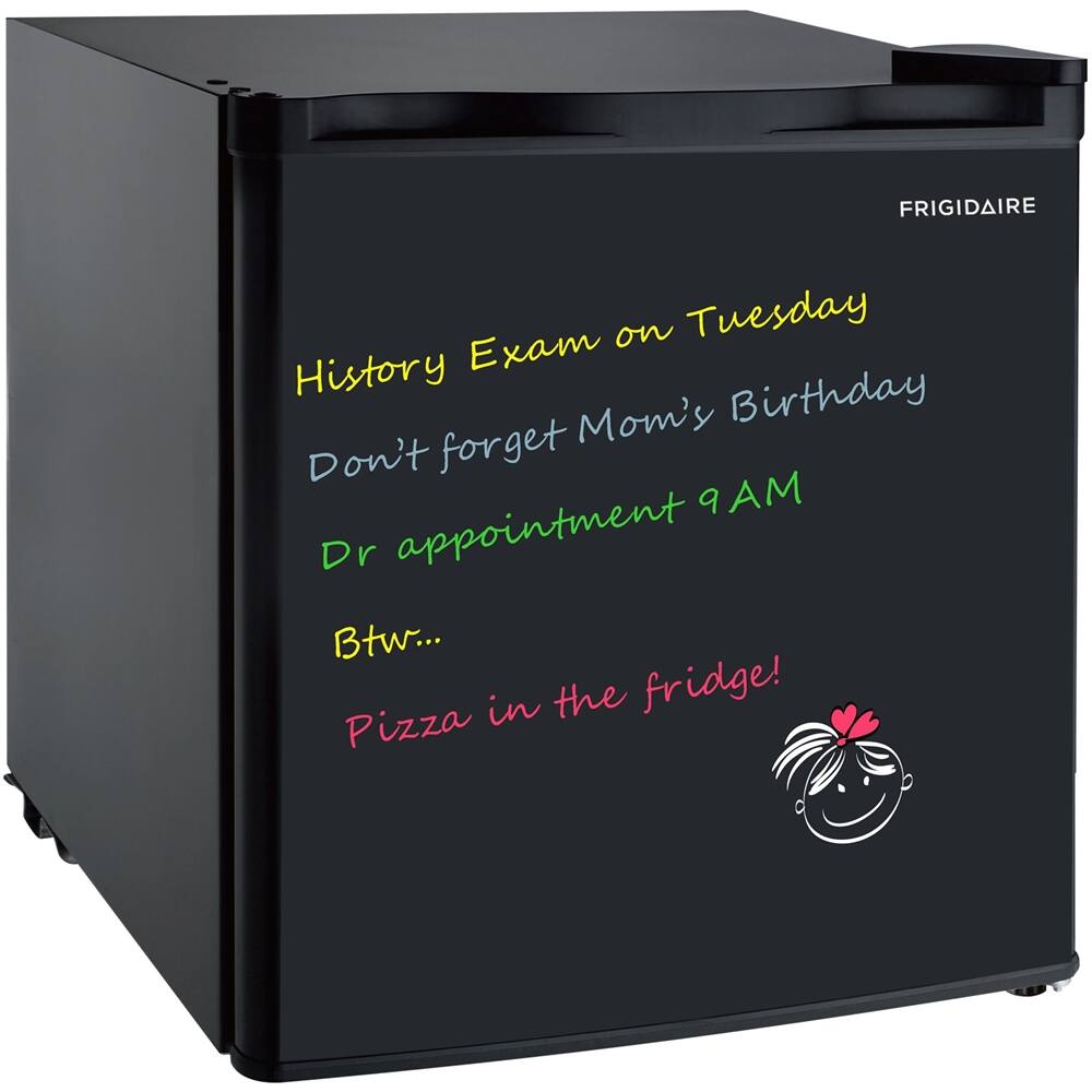 Left. Frigidaire - 1.6 Cu. Ft. Mini Fridge - Black.