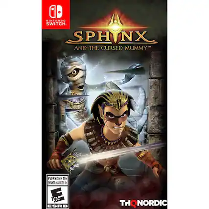 Front. THQ Nordic - Sphinx and the Cursed Mummy. - E10+ (Everyone 10+)