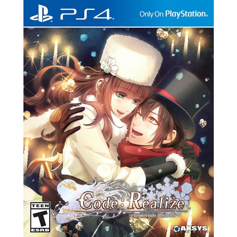 Front. Aksys Games - Code: Realize Wintertide Miracles. - T (Teen 13+)