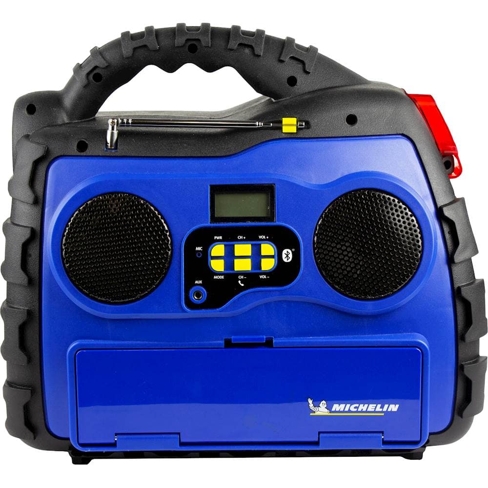 Front. Michelin - XR1 Multi-Function Portable Power Source - Blue.
