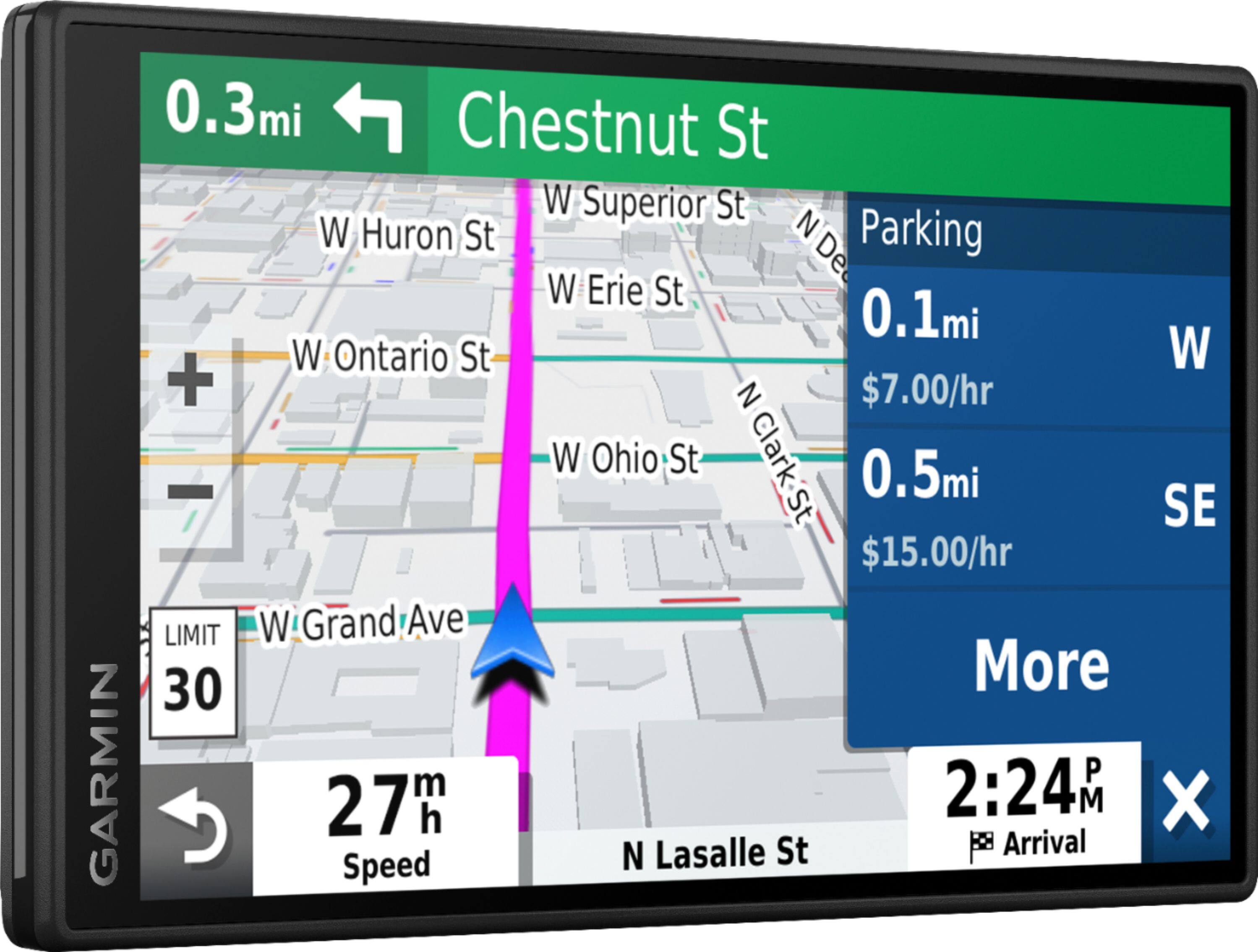 Alt View 15. Garmin - DriveSmart 55 & Traffic - 5.5" GPS with Built-In Bluetooth - Black.