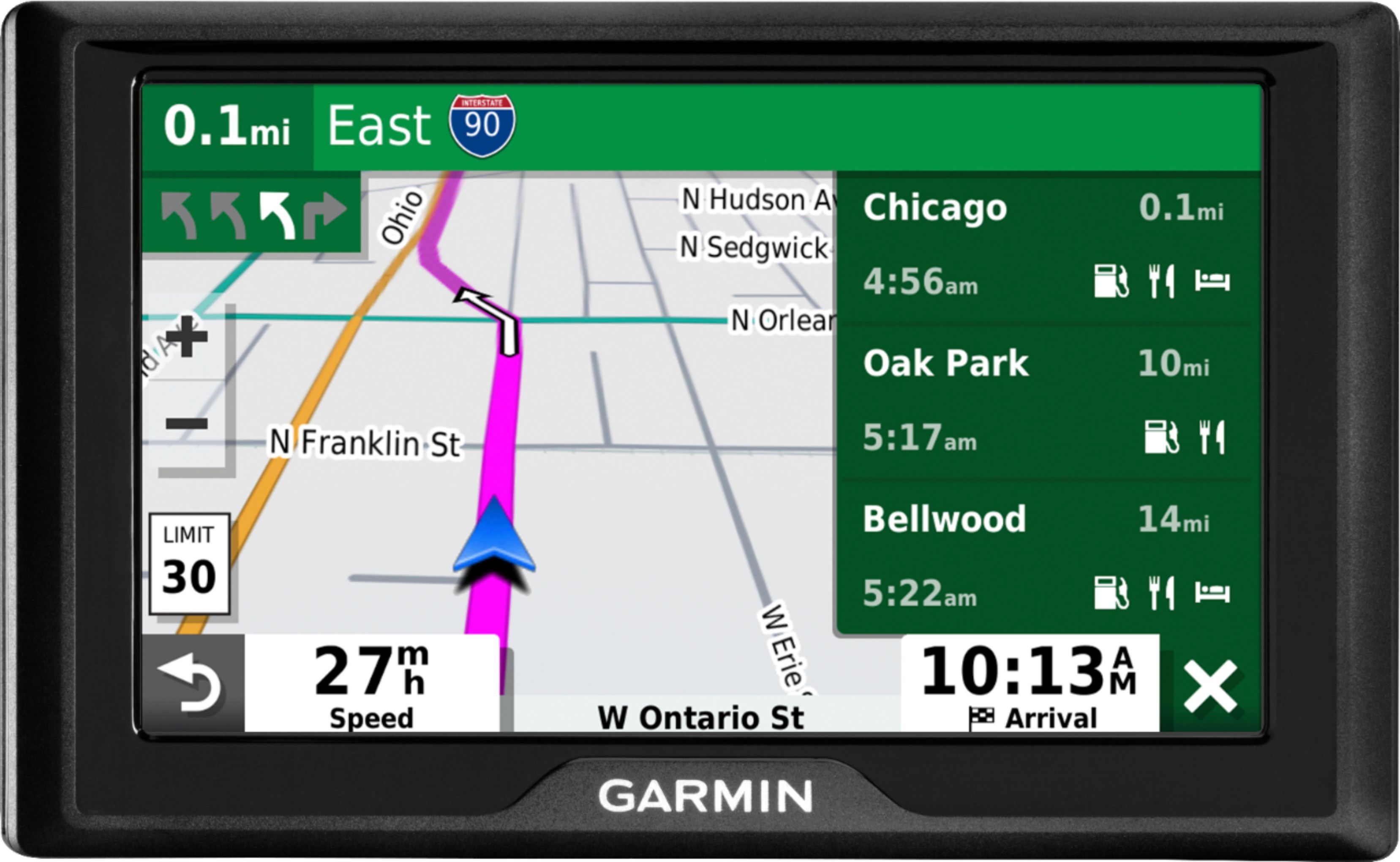 smog beha Articulatie Garmin Drive 52 5" GPS Black 010-02036-06 - Best Buy