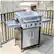 Left. Char-Broil - Performance Gas Grill - Stainless Steel/Black.