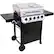Left. Char-Broil - Performance Gas Grill - Stainless Steel/Black.