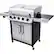 Angle. Char-Broil - Performance Gas Grill - Stainless Steel/Black.