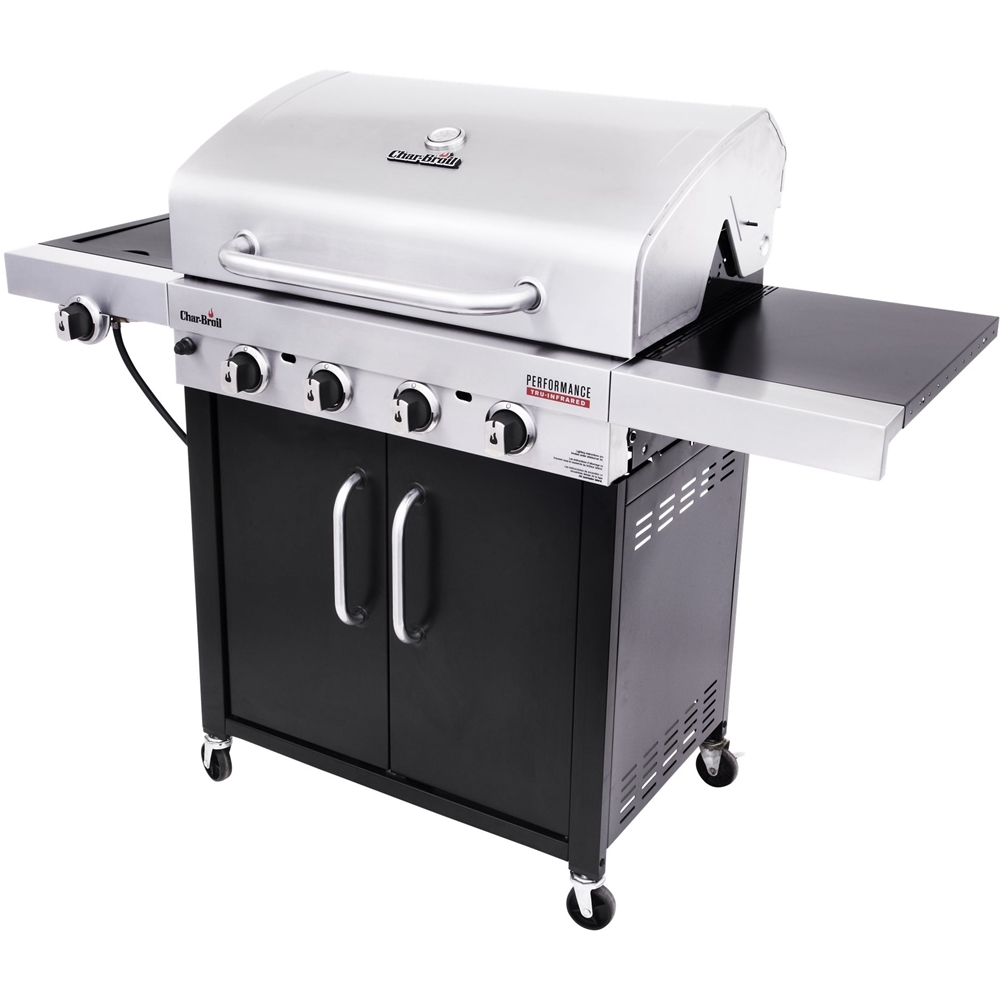 Best Buy: Char-Broil Performance Gas Grill Stainless Steel/Black 463280419 Stainless Steel Char Broil Grill