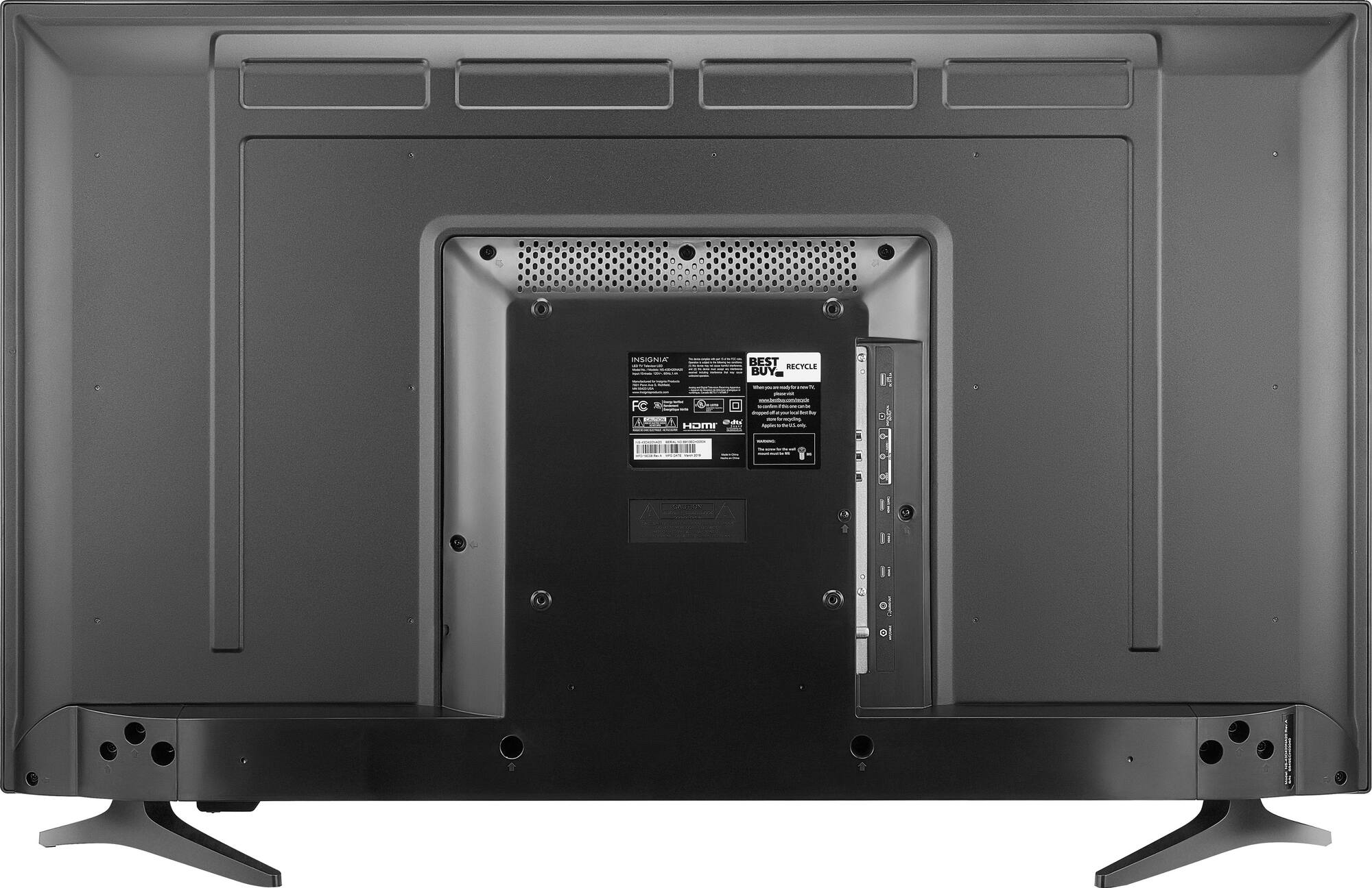 Zoom in on Back Zoom. Insignia™ - 43" Class N10 Series LED Full HD TV.