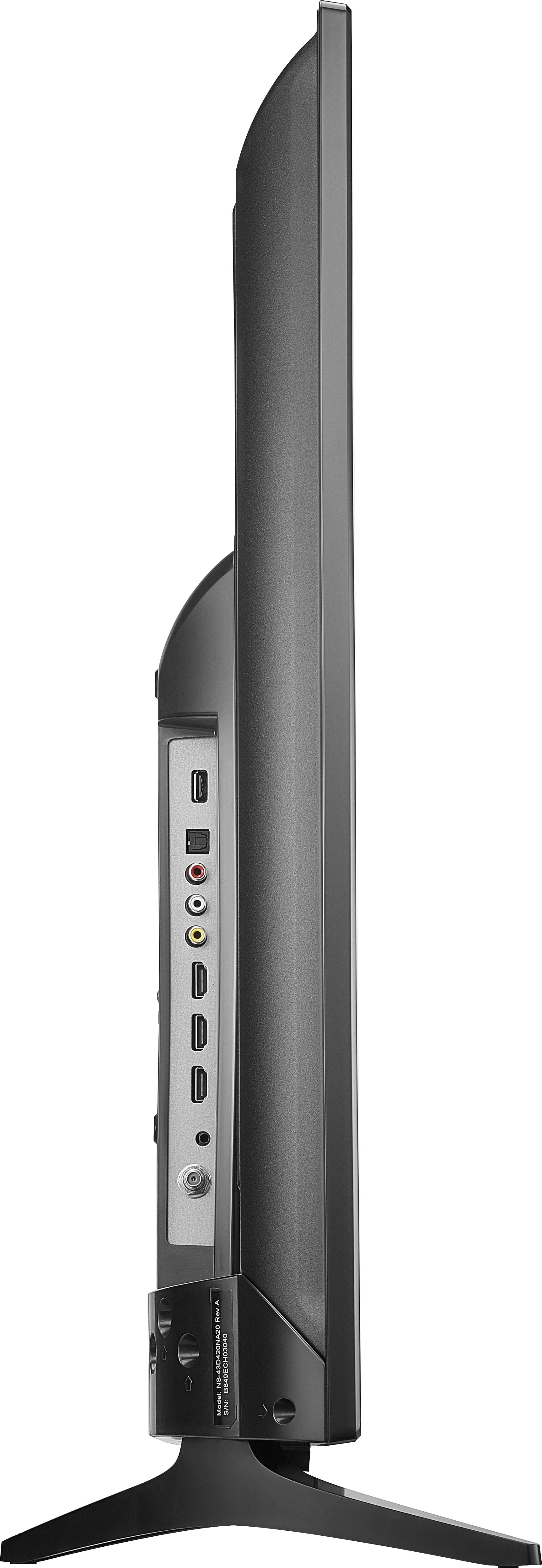 Alt View 3. Insignia™ - 43" Class N10 Series LED Full HD TV - Black.